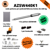 AZSW440K1 - sada pohonu pro křídlovou bránu  (2240 x 2240 px)